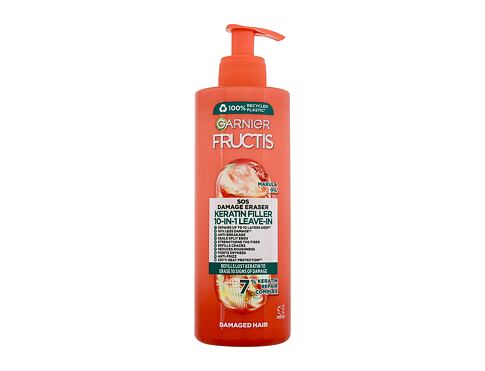 Sérum na vlasy Garnier Fructis SOS Damage Eraser Keratin Filler 10-In-1 Leave-In 400 ml