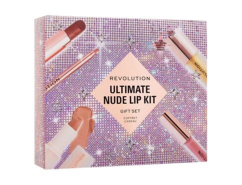 Rtěnka Makeup Revolution London Ultimate Nude Lip Kit 3,2 g Kazeta