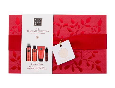 Sprchová pěna Rituals The Ritual Of Ayurveda Gift Set 50 ml poškozená krabička Kazeta