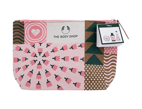 Sprchový gel The Body Shop British Rose Bloom & Glow 60 ml poškozený obal Kazeta