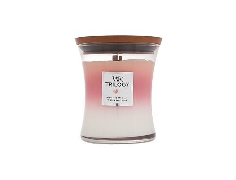 Vonná svíčka WoodWick Trilogy Blooming Orchard 275 g