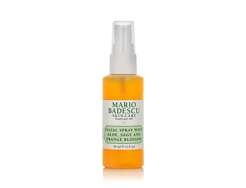 Pleťová voda a sprej Mario Badescu Facial Spray Aloe, Sage and Orange Blossom 59 ml