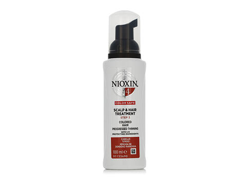 Bezoplachová péče Nioxin System 4 Color Safe Scalp & Hair Treatment 100 ml