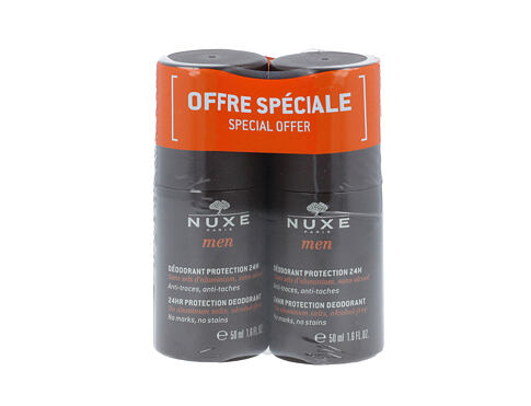 Deodorant NUXE Men 24HR Protection Deodorant 2x50 ml