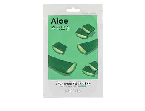 Pleťová maska Missha Airy Fit Sheet Mask Aloe 19 g