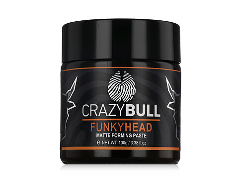 Krém na vlasy Crazy Bull Funky Head Matte Forming Paste 100 g