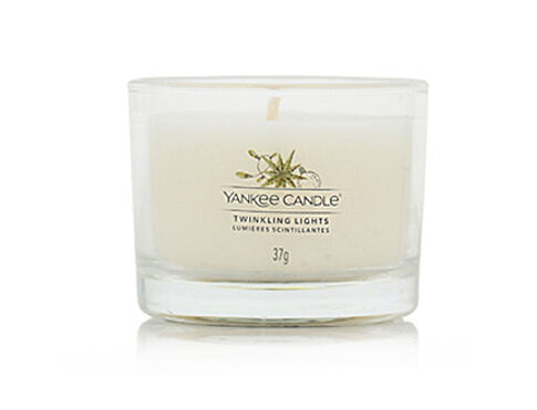 Vonná svíčka Yankee Candle Twinkling Lights 37 g Kazeta
