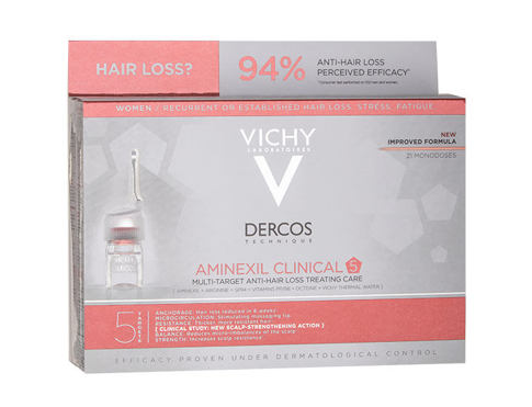 Sérum na vlasy Vichy Dercos Aminexil Clinical 5 21x6 ml