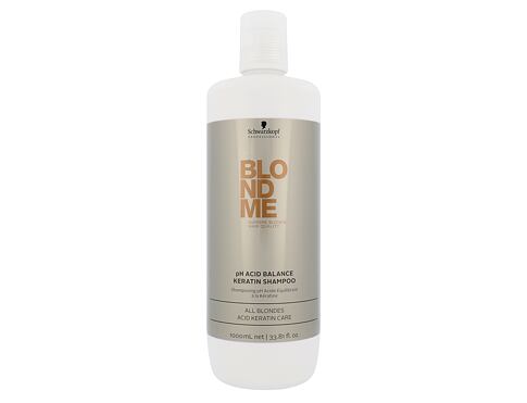Šampon Schwarzkopf Professional Blond Me pH Acid Balance Keratin Shampoo 1000 ml