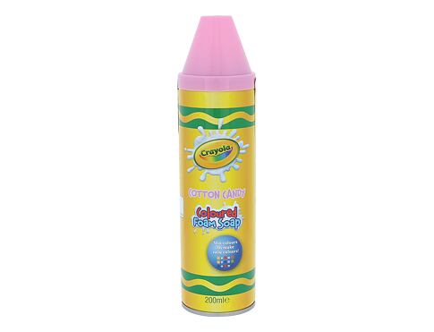 Sprchová pěna Crayola Coloured Foam Soap 200 ml Cotton Candy