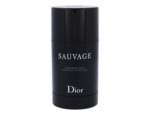 Deodorant Christian Dior Sauvage 75 ml poškozená krabička