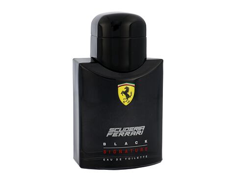 Toaletní voda Ferrari Scuderia Ferrari Black Signature 75 ml poškozená krabička