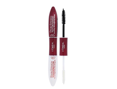 Řasenka L'Oréal Paris Double Extension Beauty Tubes 12 ml Black