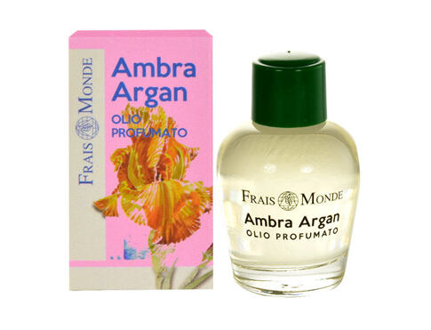 Parfémovaný olej Frais Monde Ambra Argan 12 ml poškozená krabička