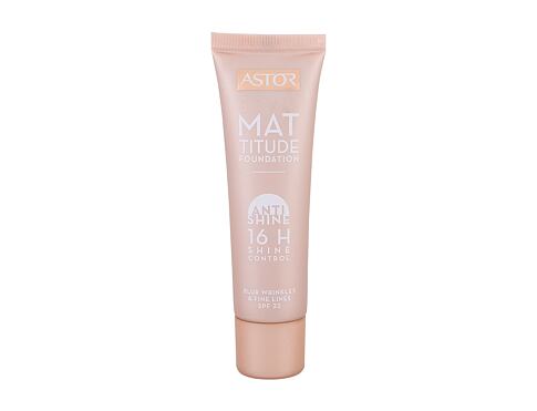 Make-up ASTOR Mattitude Anti Shine Foundation SPF22 30 ml 400 Amber