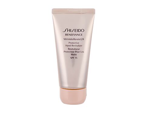 Krém na ruce Shiseido Benefiance Wrinkle Resist 24 SPF15 75 ml