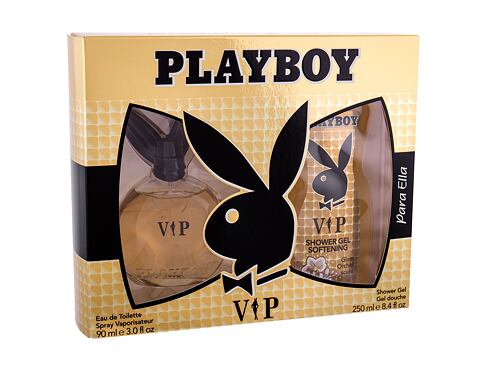 Toaletní voda Playboy VIP For Her 90 ml poškozená krabička Kazeta