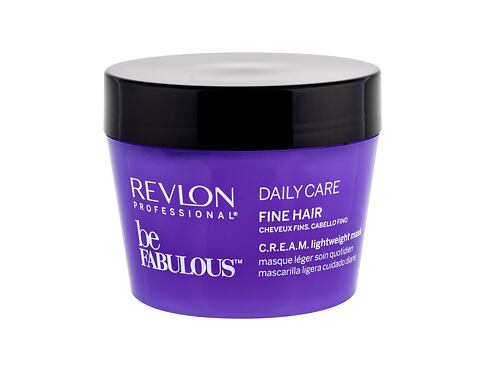 Maska na vlasy Revlon Professional Be Fabulous Daily Care Fine Hair 200 ml poškozená krabička