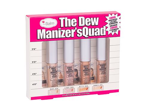 Rozjasňovač TheBalm Mary-Dew Manizer Liquid Highlighter Kit 2,1 ml Kazeta