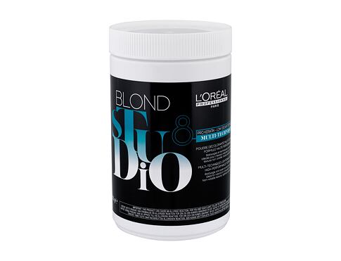 Barva na vlasy L'Oréal Professionnel Blond Studio Multi-Techniques Powder 500 g poškozený flakon