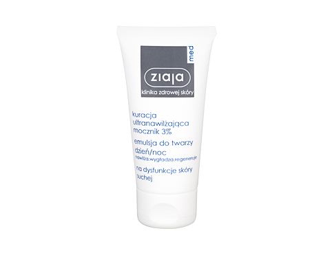 Denní pleťový krém Ziaja Med Ultra-Moisturizing With Urea Day & Night Emulsion 3% 50 ml