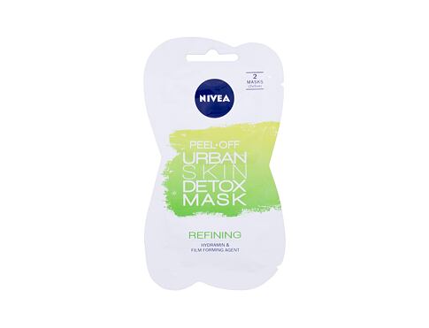Pleťová maska Nivea Urban Skin Detox Peel-Off Mask 10 ml
