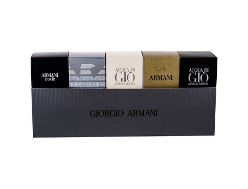 Toaletní voda Giorgio Armani Mini Set 1 25 ml poškozená krabička Kazeta