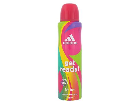 Deodorant Adidas Get Ready! For Her 150 ml poškozený flakon
