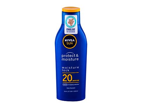 Opalovací přípravek na tělo Nivea Sun Protect & Moisture SPF20 200 ml