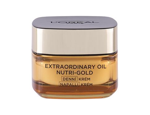 Denní pleťový krém L'Oréal Paris Nutri Gold Extraordinary 50 ml poškozená krabička