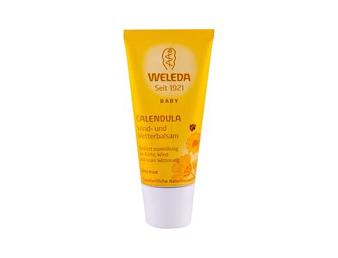 Denní pleťový krém Weleda Baby Calendula Weather Protective Balm 30 ml poškozená krabička