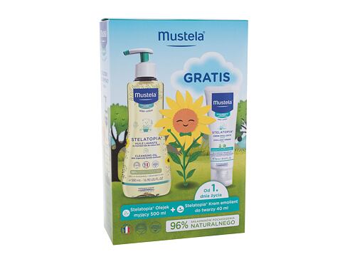 Sprchový olej Mustela Bébé Stelatopia 500 ml Kazeta
