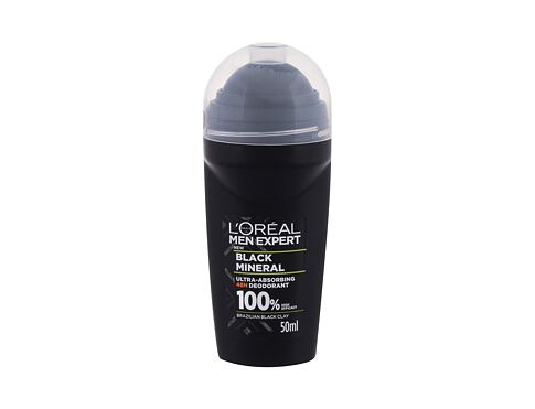 Deodorant L'Oréal Paris Men Expert Black Mineral 48H 50 ml