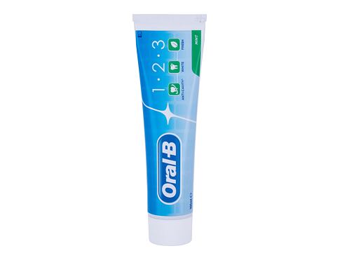 Zubní pasta Oral-B 1-2-3 Mint 100 ml poškozená krabička