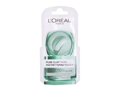 Pleťová maska L'Oréal Paris Pure Clay Purity Mask 6 ml