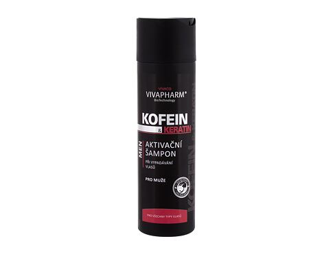 Šampon Vivaco VivaPharm Keratin & Caffeine 200 ml