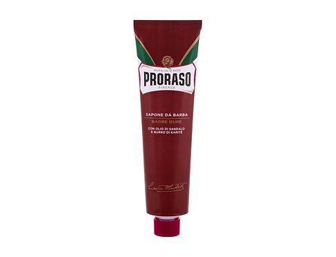 Pěna na holení PRORASO Red Shaving Soap In A Tube 150 ml
