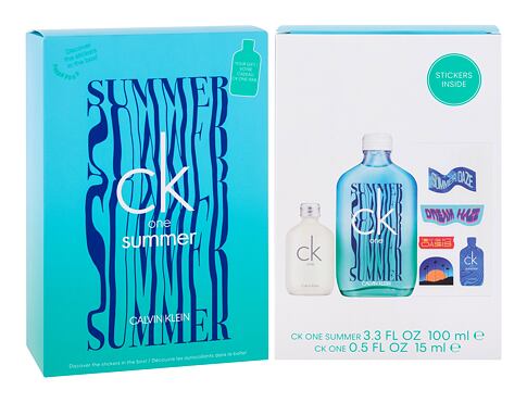 Toaletní voda Calvin Klein CK One Summer 2021 100 ml Kazeta