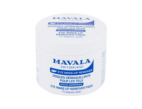 Odličovač očí MAVALA Eye Make-Up Remover Pads 75 ks