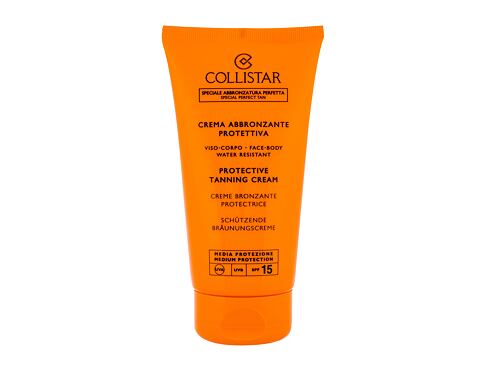 Opalovací přípravek na tělo Collistar Special Perfect Tan Protective Tanning Cream SPF15 150 ml poškozená krabička
