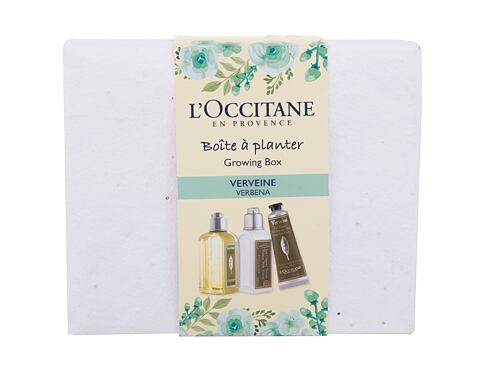 Sprchový gel L'Occitane Verveine Growing Box 70 ml poškozená krabička Kazeta