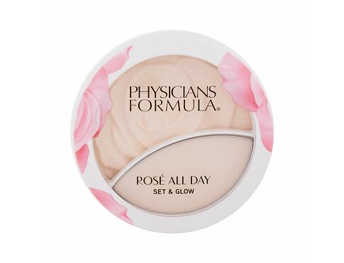 Rozjasňovač Physicians Formula Rosé All Day Set & Glow 10,3 g Luminous Light