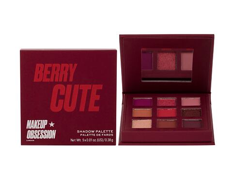 Oční stín Makeup Obsession Berry Cute 3,42 g poškozená krabička
