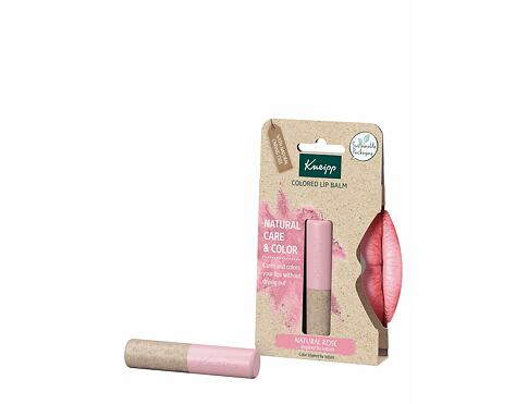 Balzám na rty Kneipp Natural Care & Color 3,5 g Natural Rose