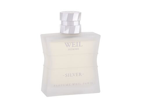 Parfémovaná voda WEIL Homme Silver 100 ml poškozená krabička