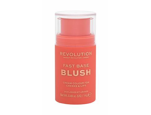 Tvářenka Makeup Revolution London Fast Base Blush 14 g Peach