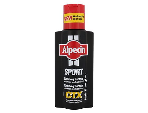 Šampon Alpecin Sport Coffein CTX 250 ml poškozený flakon