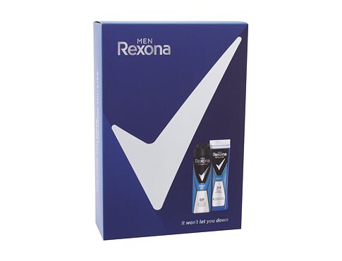 Sprchový gel Rexona Cobalt 250 ml poškozená krabička Kazeta