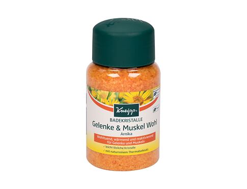Koupelová sůl Kneipp Arnica Active 500 g poškozený flakon