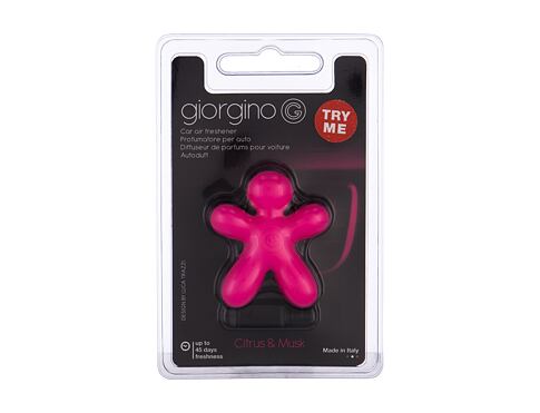 Vůně do auta Mr&Mrs Fragrance Giorgino Citrus & Musk 1 ks poškozený obal